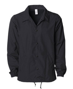 Independent Trading Co. EXP99CNB - Mens Heavyweight Windbreaker Coaches Jacket