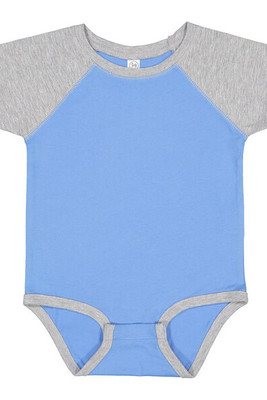 Rabbit Skins LA4430 - Infant Baseball Fine Jersey Bodysuit