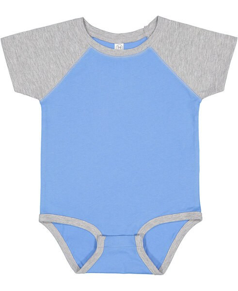 Rabbit Skins LA4430 - Infant Baseball Fine Jersey Bodysuit
