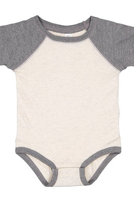 Rabbit Skins LA4430 - Infant Baseball Fine Jersey Bodysuit