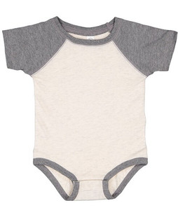 Rabbit Skins LA4430 - Infant Baseball Fine Jersey Bodysuit