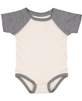 Rabbit Skins LA4430 - Infant Baseball Fine Jersey Bodysuit