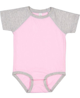 Rabbit Skins LA4430 - Infant Baseball Fine Jersey Bodysuit