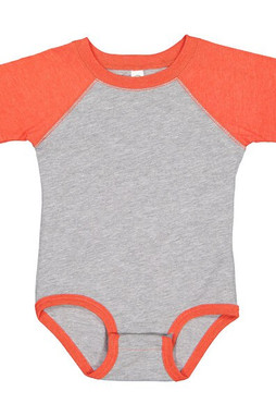 Rabbit Skins LA4430 - Infant Baseball Fine Jersey Bodysuit