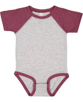 Rabbit Skins LA4430 - Infant Baseball Fine Jersey Bodysuit