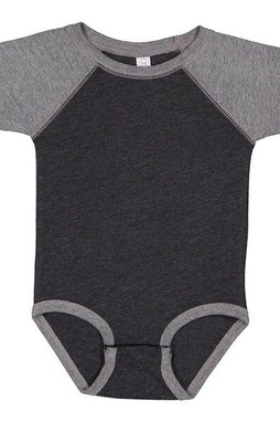 Rabbit Skins LA4430 - Infant Baseball Fine Jersey Bodysuit
