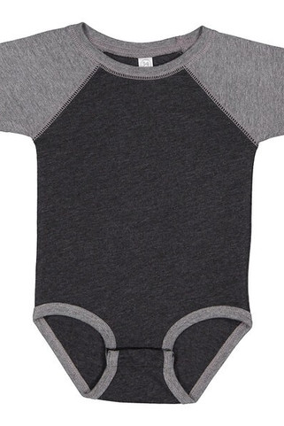 Rabbit Skins LA4430 - Infant Baseball Fine Jersey Bodysuit