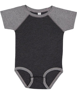 Rabbit Skins LA4430 - Infant Baseball Fine Jersey Bodysuit