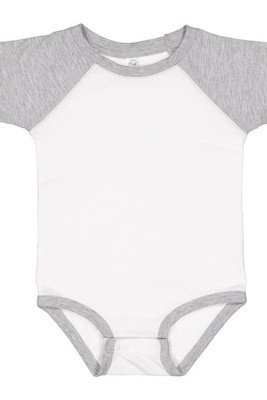 Rabbit Skins LA4430 - Infant Baseball Fine Jersey Bodysuit