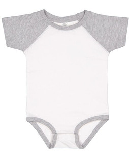 Rabbit Skins LA4430 - Infant Baseball Fine Jersey Bodysuit