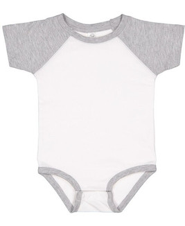Rabbit Skins LA4430 - Infant Baseball Fine Jersey Bodysuit