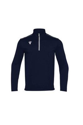 MACRON MA5418 - Breathable zip-neck T-shirt