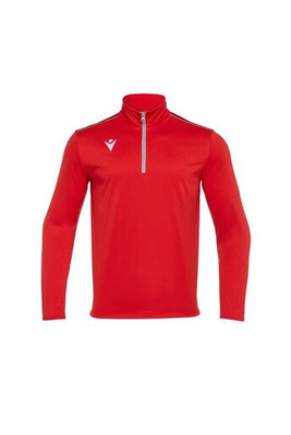MACRON MA5418 - Breathable zip-neck T-shirt