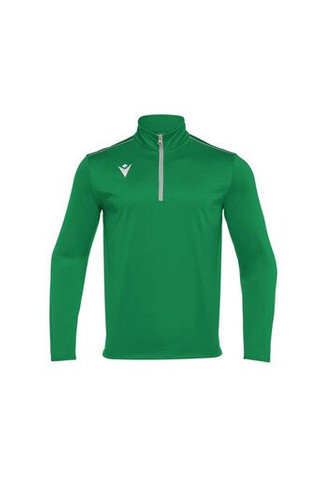 MACRON MA5418 - Breathable zip-neck T-shirt