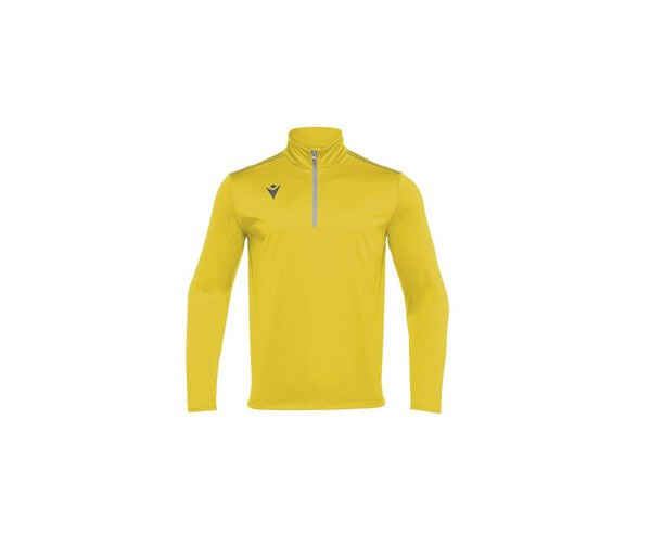 MACRON MA5418 - Breathable zip-neck T-shirt