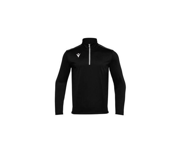 MACRON MA5418 - Breathable zip-neck T-shirt