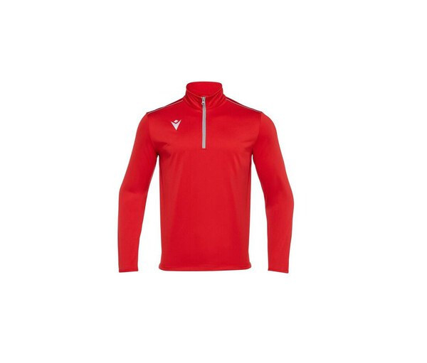 MACRON MA5418J - Breathable children's t-shirt with zip neck