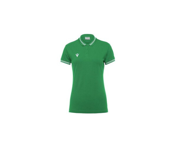 MACRON MA9331 - Kontrastkrage Polo med Stilige Detaljer