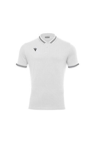 MACRON MA9332 - Slim Fit Polo Shirt with Contrasting Sleeve Bands