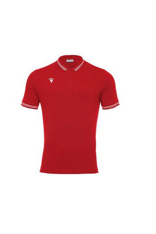 MACRON MA9332 - Slim Fit Polo Shirt with Contrasting Sleeve Bands