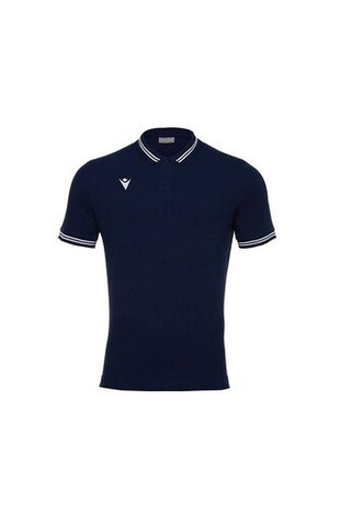 MACRON MA9332 - Slim Fit Polo Shirt with Contrasting Sleeve Bands