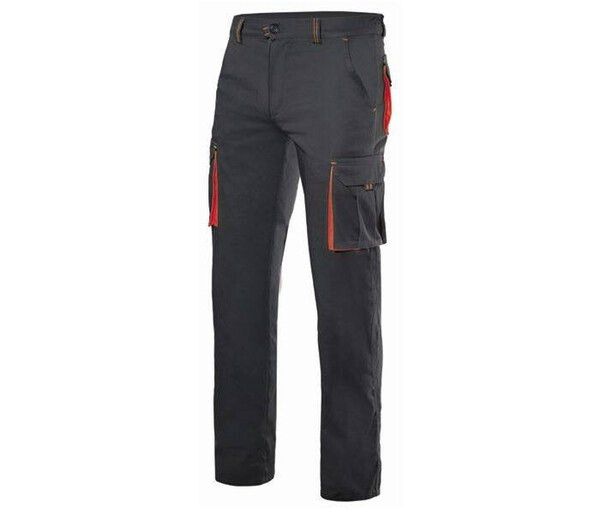 VELILLA V3024S - Pantaloni elasticizzati multitasche bicolore