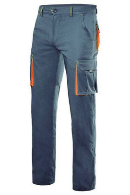 VELILLA V3024S - Tweekleurige stretchbroek met meerdere zakken