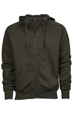 Tee Jays TJ5435 - Felpa fashion con cappuccio e zip uomo