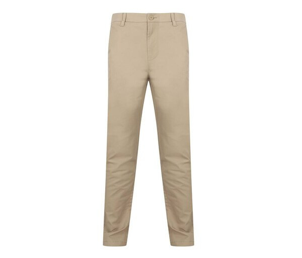Henbury HY650 - Men's chinos with adjustable belt