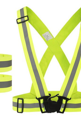 Korntex KX802 - High Visibility Reflective Safety Belt with Straps