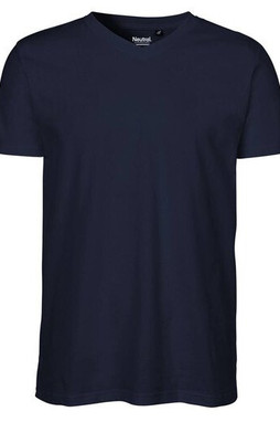 Mens-V-neck-T-shirt-Wordans