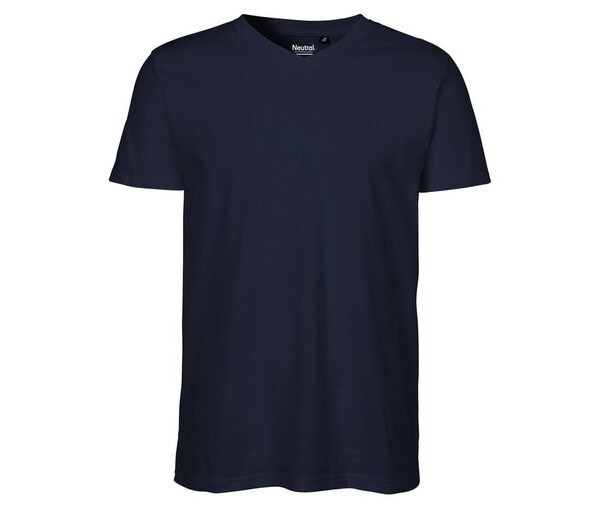NEUTRAL O61005 - T-shirt Homme Col V en Coton Bio Léger