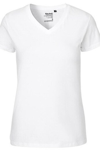 Womens-V-neck-T-shirt-Wordans