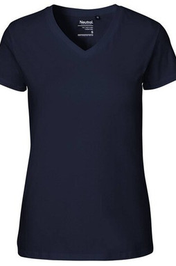 Womens-V-neck-T-shirt-Wordans