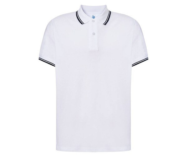 JHK JK205 - Kontrast poloshirt til mænd