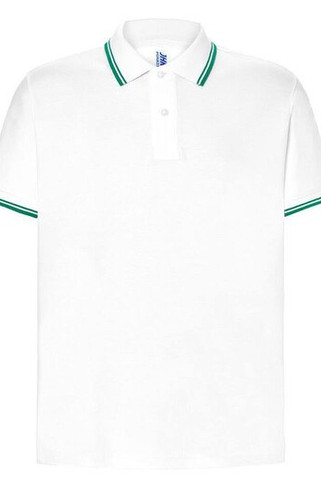 JHK JK205 - Contrasting mens polo shirt
