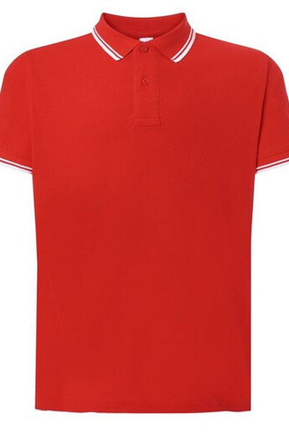 JHK JK205 - Contrast mens polo shirt