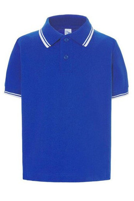 JHK JK205K - Polo da bambino a contrasto