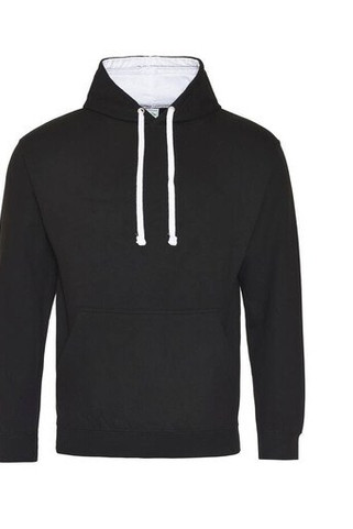 AWDIS JH003 - Urbaner Kontrast Hoodie für kalte Wintertage