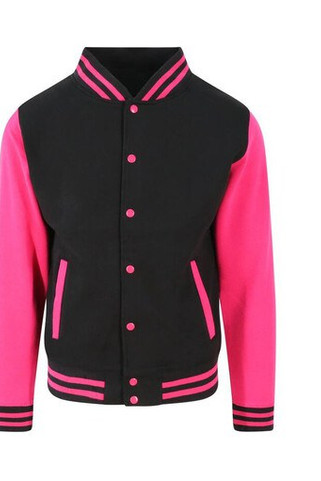 AWDIS JH043 - AWDIS Contrast Sleeve Baseball Style Sweatshirt