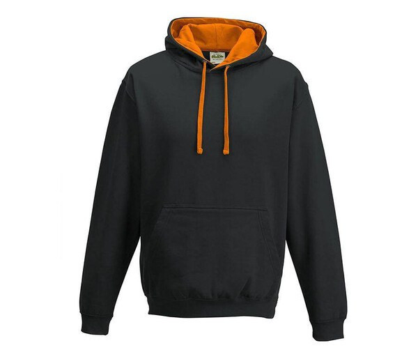 AWDIS JH003 - Urban Contrast Hoodie with Warm Kangaroo Pockets