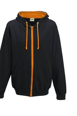 AWDIS JH053 - Sweat capuche zippé contrasté
