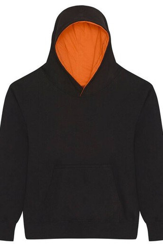 AWDIS JH03J - Childrens sweatshirt with contrasting hood