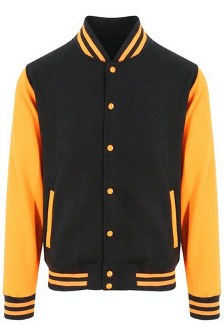 AWDIS JH043 - AWDIS Contrast Sleeve Baseball Style Sweatshirt