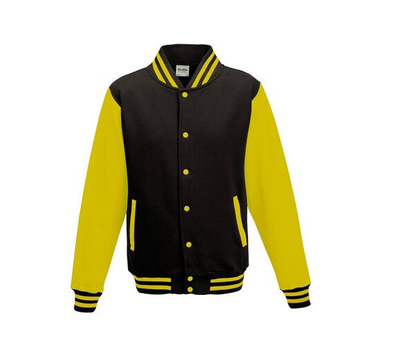 AWDIS JH043 - AWDIS Contrast Sleeve Baseball Style Sweatshirt