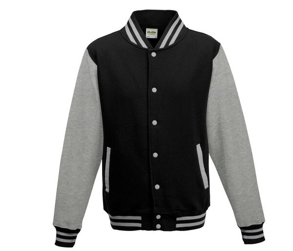 AWDIS JH043 - AWDIS Contrast Sleeve Baseball Style Sweatshirt