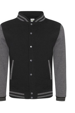 AWDIS JH043 - AWDIS Contrast Sleeve Baseball Style Sweatshirt