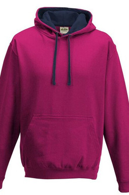 AWDIS JH003 - Sweat Capuche Contrastée