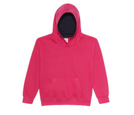AWDIS JH03J - Children's sweatshirt with contrasting hood