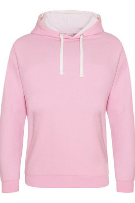 AWDIS JH003 - Urban Contrast Hoodie with Warm Kangaroo Pockets